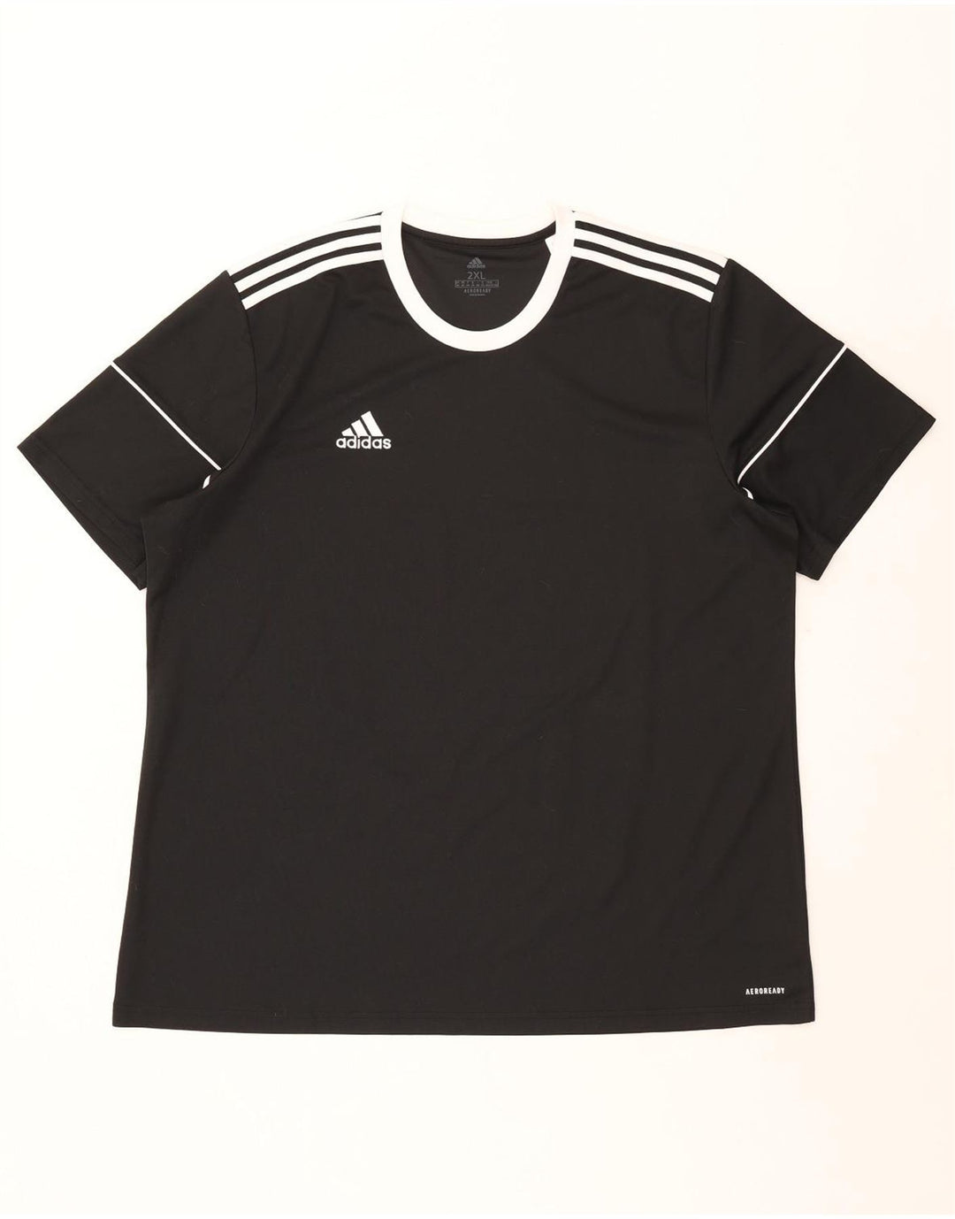 Adidas Мужская футболка Aeroready Top 2XL Черный полиэстер