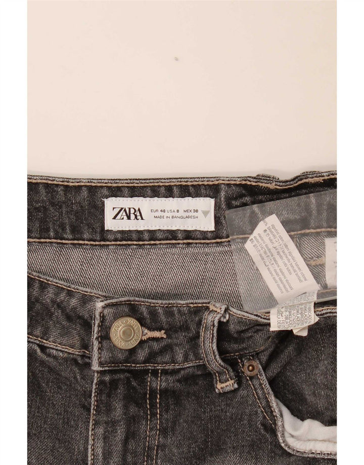 Мужские прямые джинсы Zara EU 40 Medium W30 L32 Серый хлопок