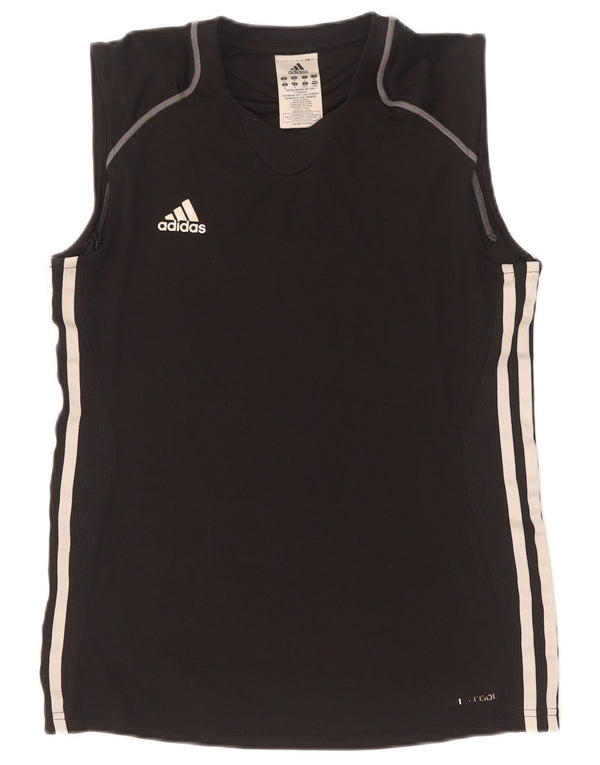 Женский жилет Adidas Climacool Top UK 14, средний черный, полиэстер