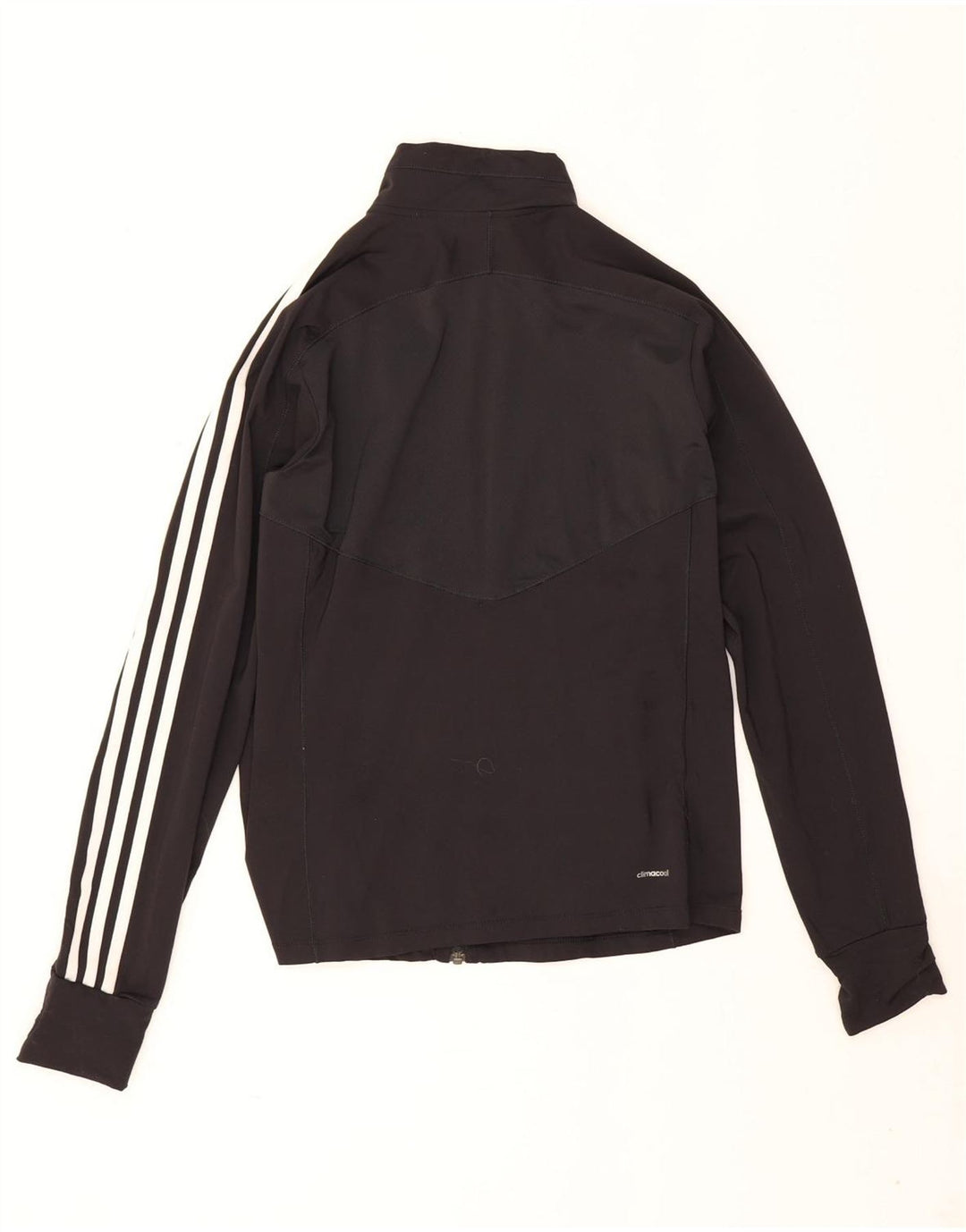 Женский спортивный костюм Adidas Climacool, верхняя куртка, Великобритания, маленький черный нейлон 8/10
