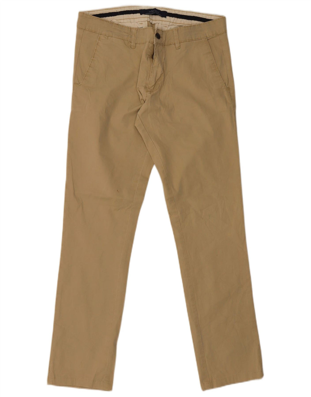 Мужские брюки-чиносы Zara EU 40 Medium W34 L32 Бежевые