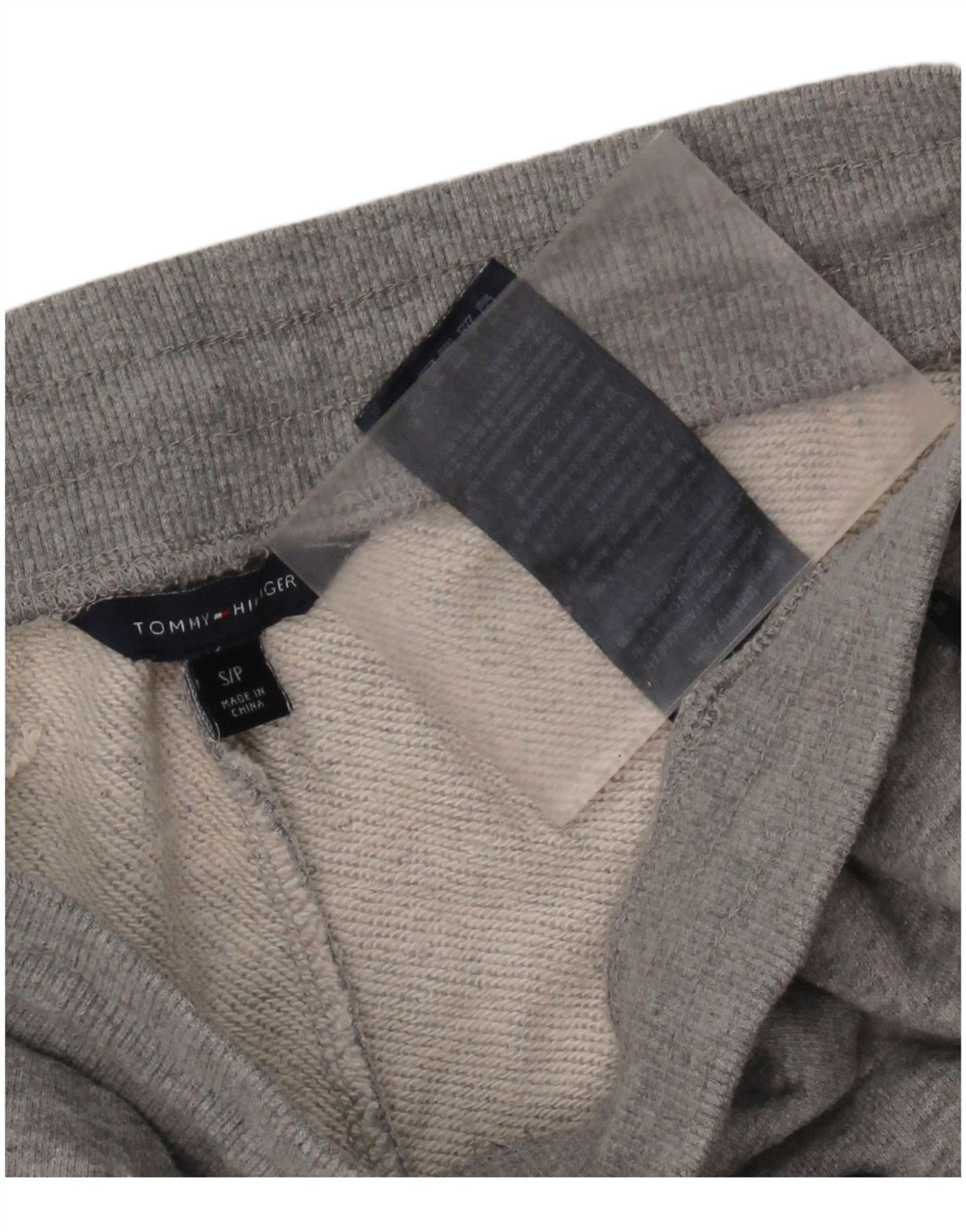 Мужские спортивные брюки Tommy Hilfiger, джоггеры, маленькие серые, хлопок