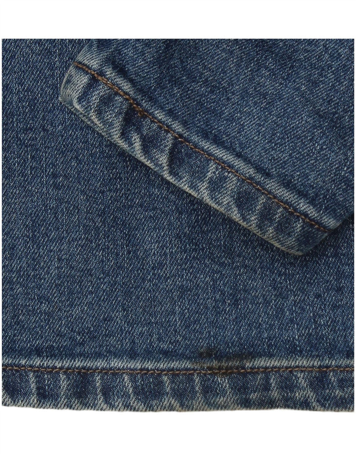 Мужские прямые джинсы WRANGLER стандартного кроя W42 L30, синие, хлопок
