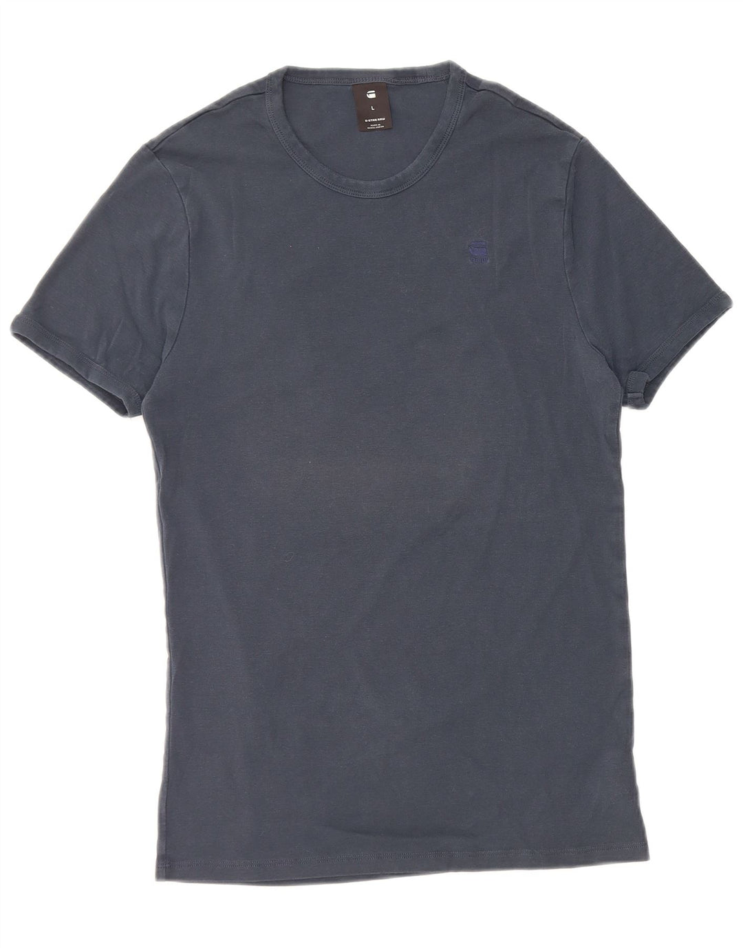 Мужская футболка G-Star, большой темно-синий хлопок