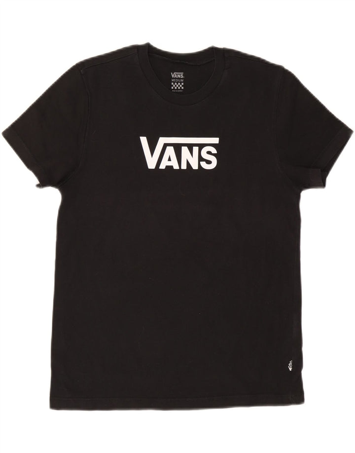 Женская футболка с рисунком Vans Top UK 12, средний черный