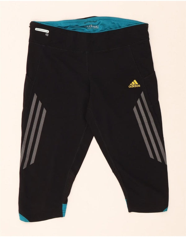 Женские спортивные шорты Adidas Climalite UK 16/18, большие черные нейлоновые