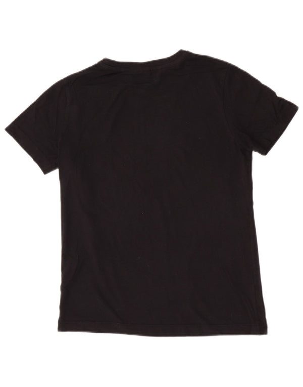 Женская футболка с рисунком Champion UK 6 XS, черный хлопок