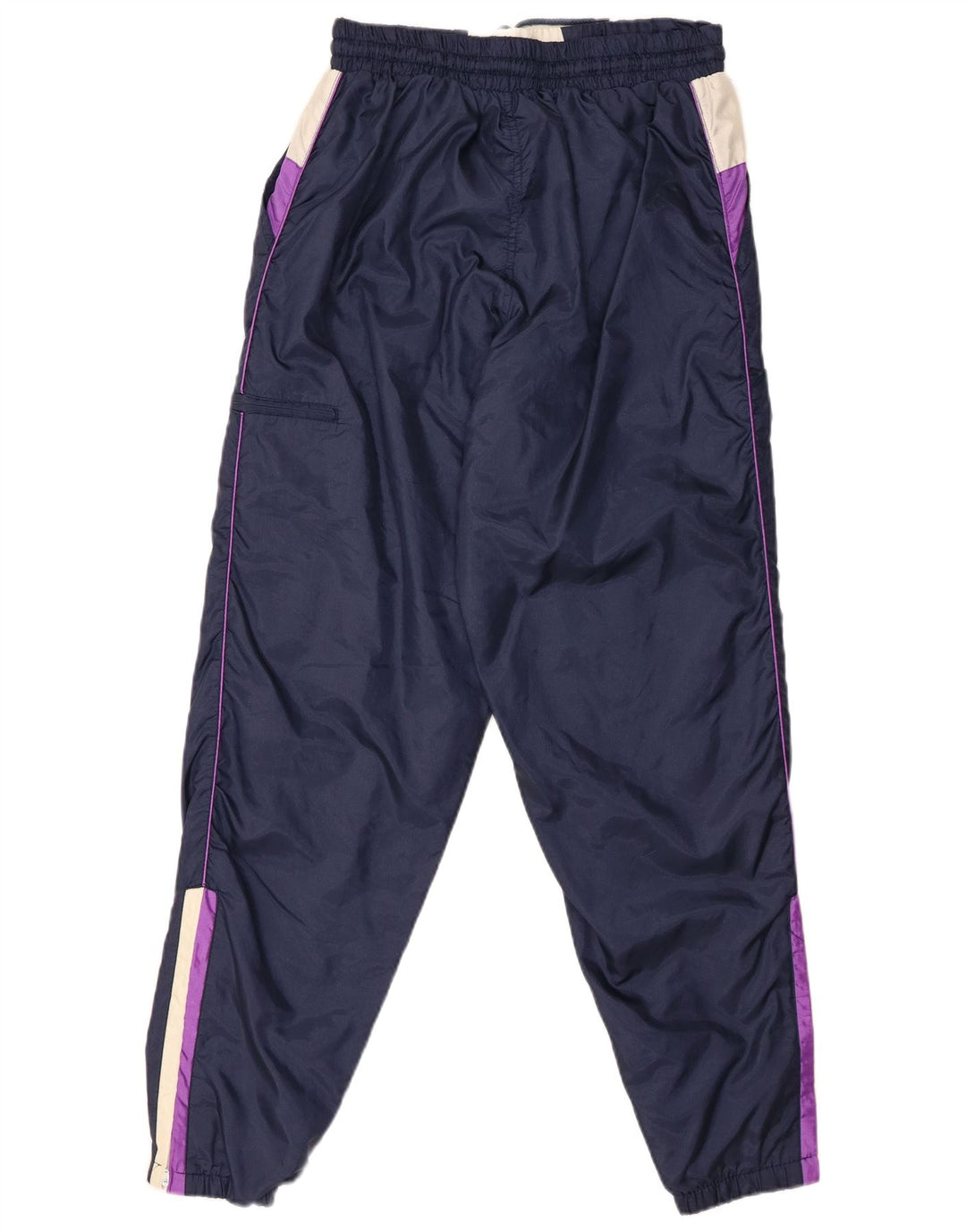 Мужской спортивный костюм Pandora среднего размера, темно-синий, с цветными блоками, полиамид, ретро