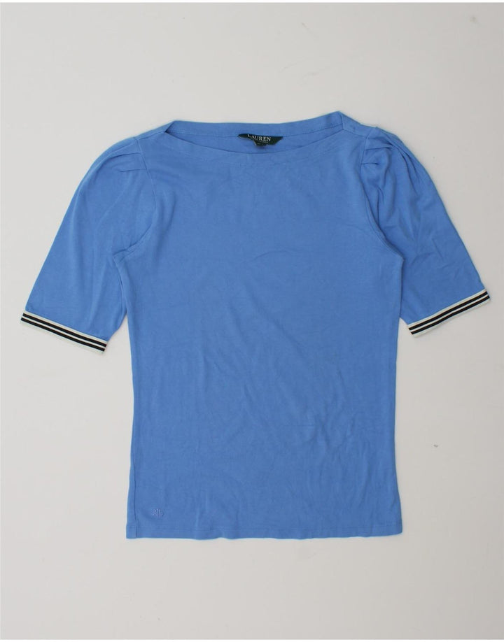 Женская футболка Ralph Lauren Top UK 12 Medium Blue
