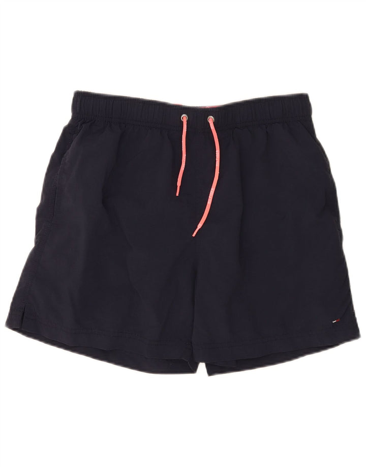 Мужские шорты для плавания Tommy Hilfiger, маленькие, темно-синие, нейлон
