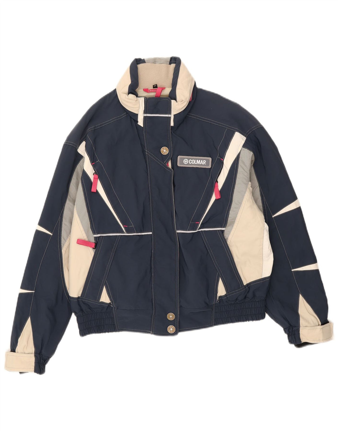 Женская лыжная куртка Colmar с капюшоном IT 44 Medium Navy Blue Colorblock