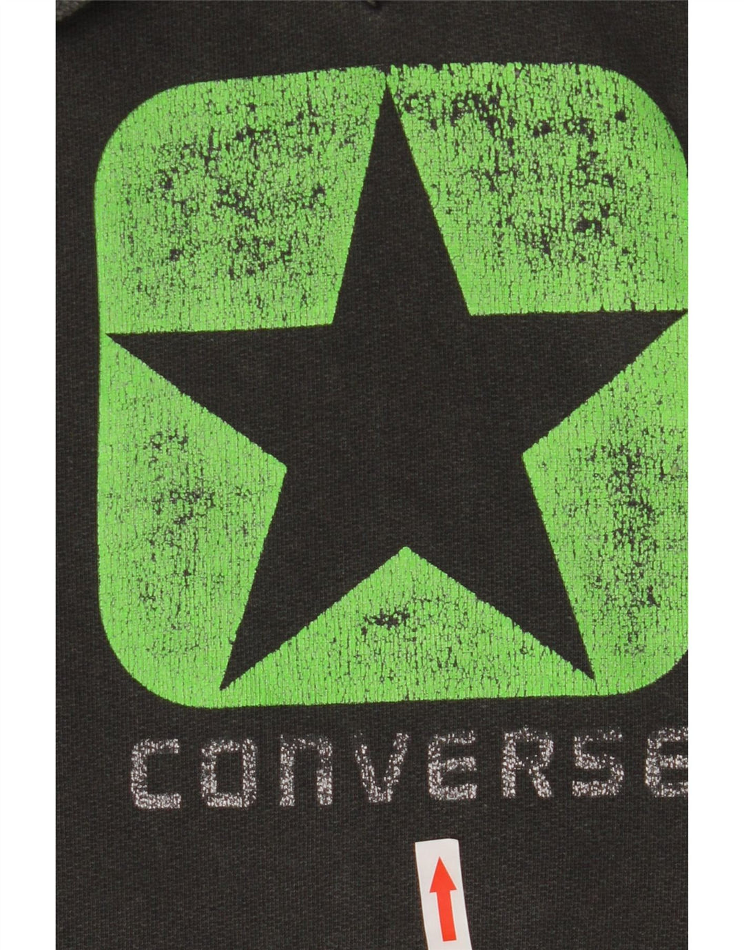 Мужской джемпер с капюшоном Converse серого цвета, хлопковый