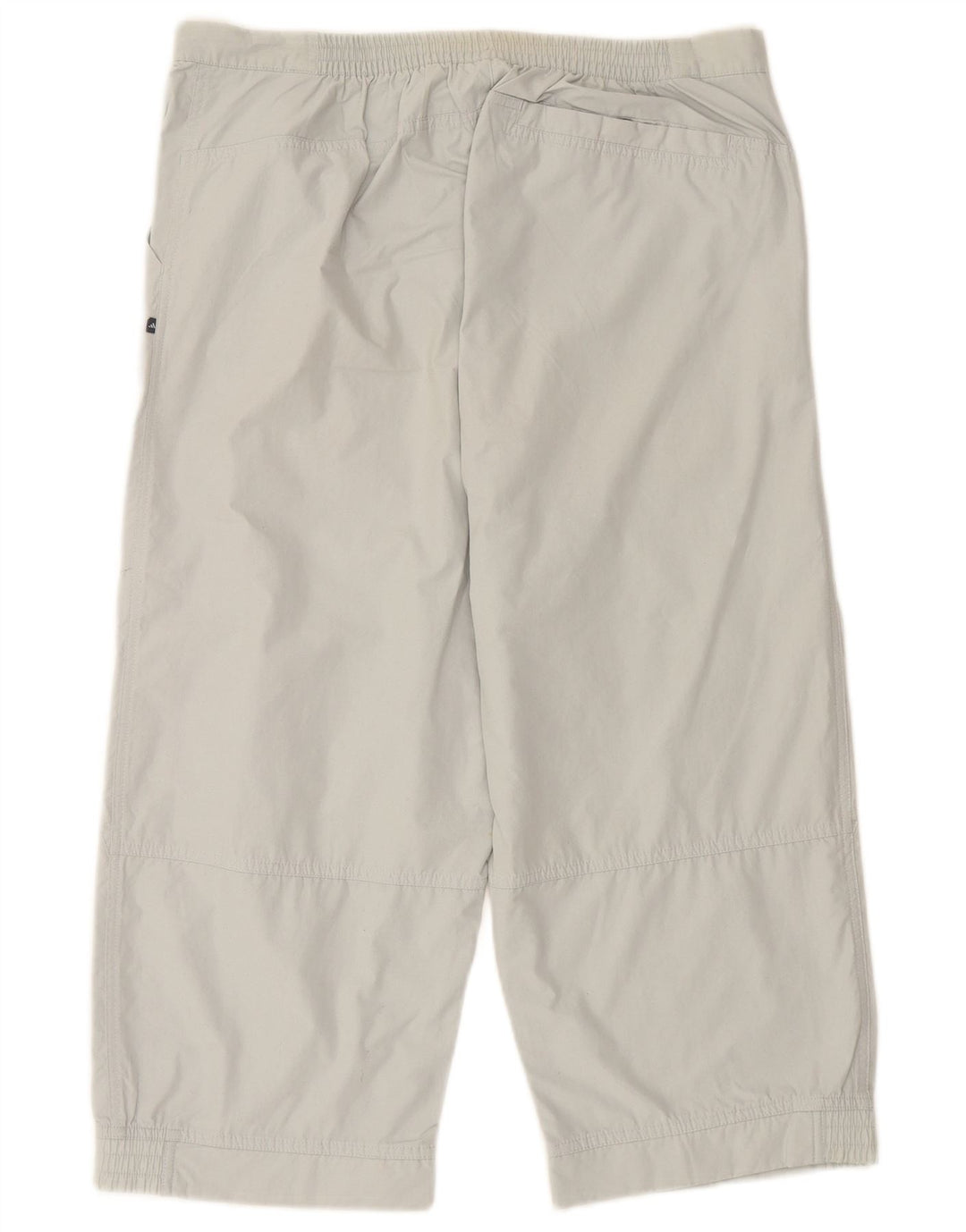 Мужские спортивные брюки-капри ADIDAS с графическим рисунком, средний серый полиэстер