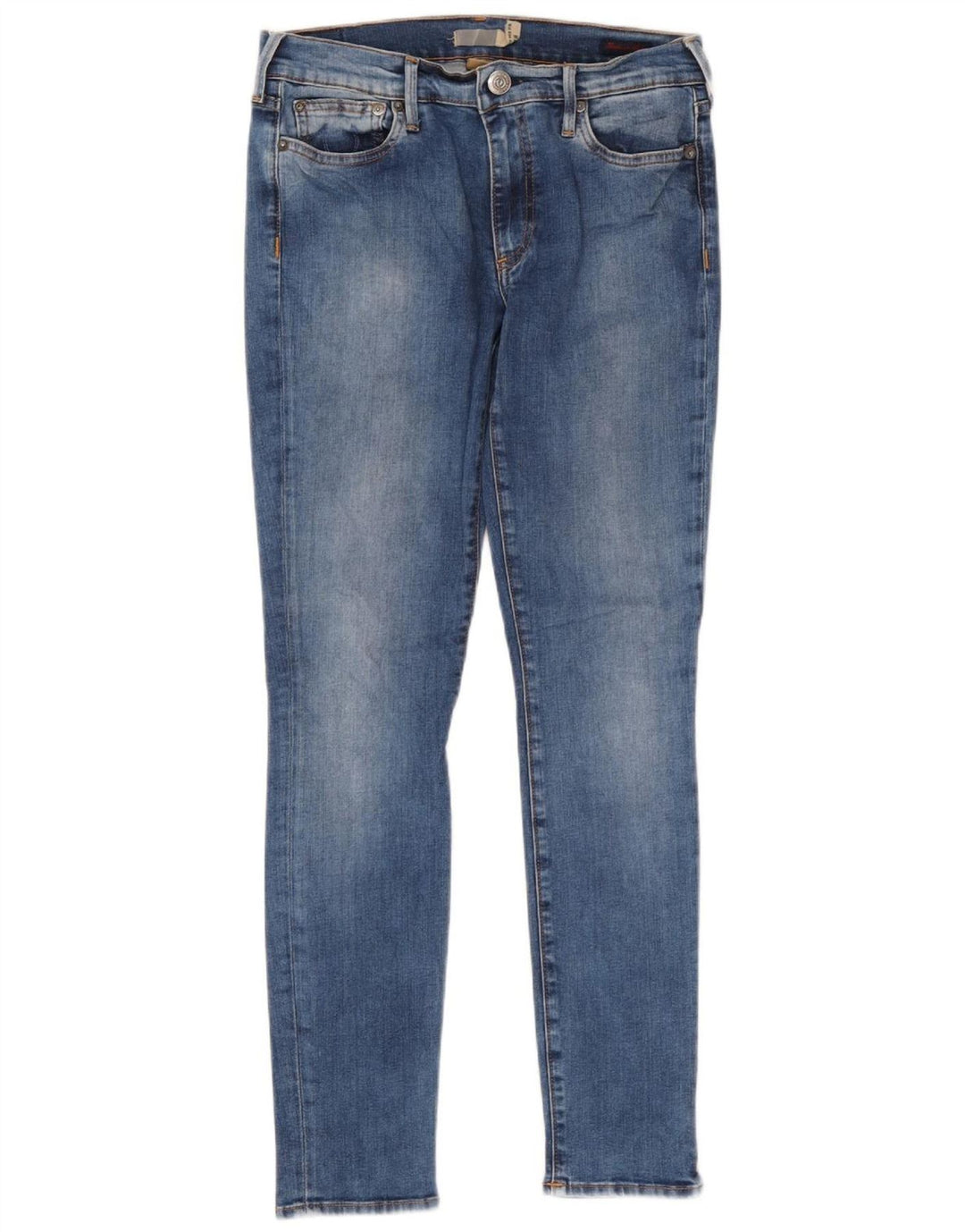 Женские узкие джинсы со средней посадкой True Religion W29 L29, синий хлопок
