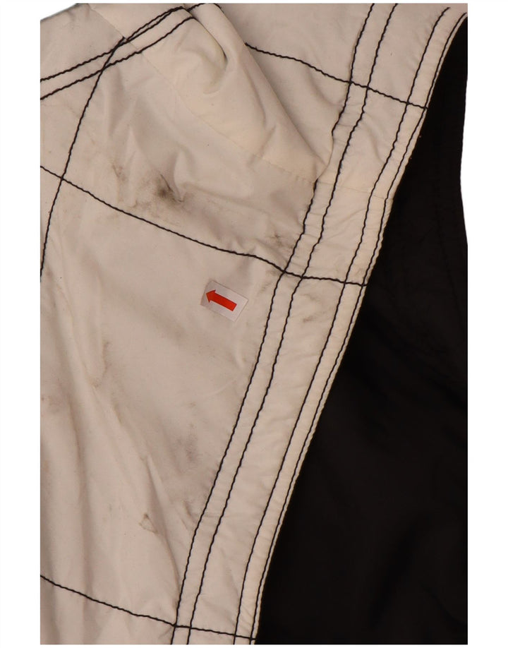 Мужской жилет свободного покроя с подкладкой KILLTEC UK 40, большой белый с цветными блоками