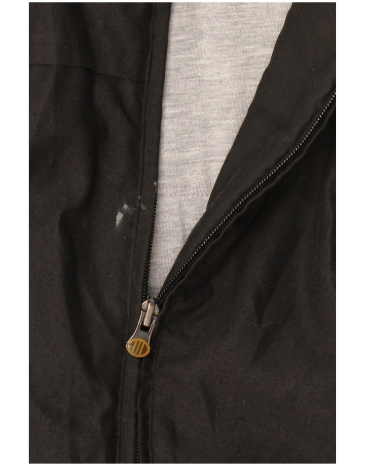 Мужская куртка-бомбер ADIDAS с графическим рисунком UK 38, средний черный, полиамид