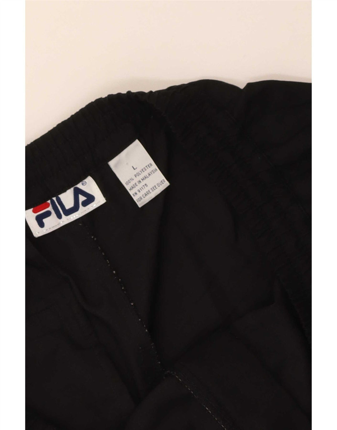 Мужские шорты чинос Fila, большие W32, черные, полиэстер