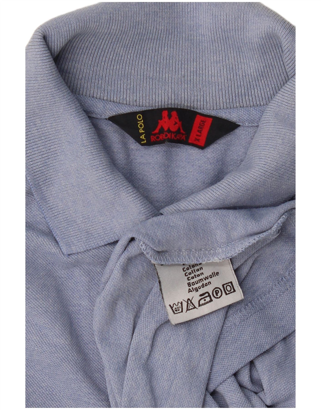 Мужская рубашка-поло Kappa XL, синяя, хлопок