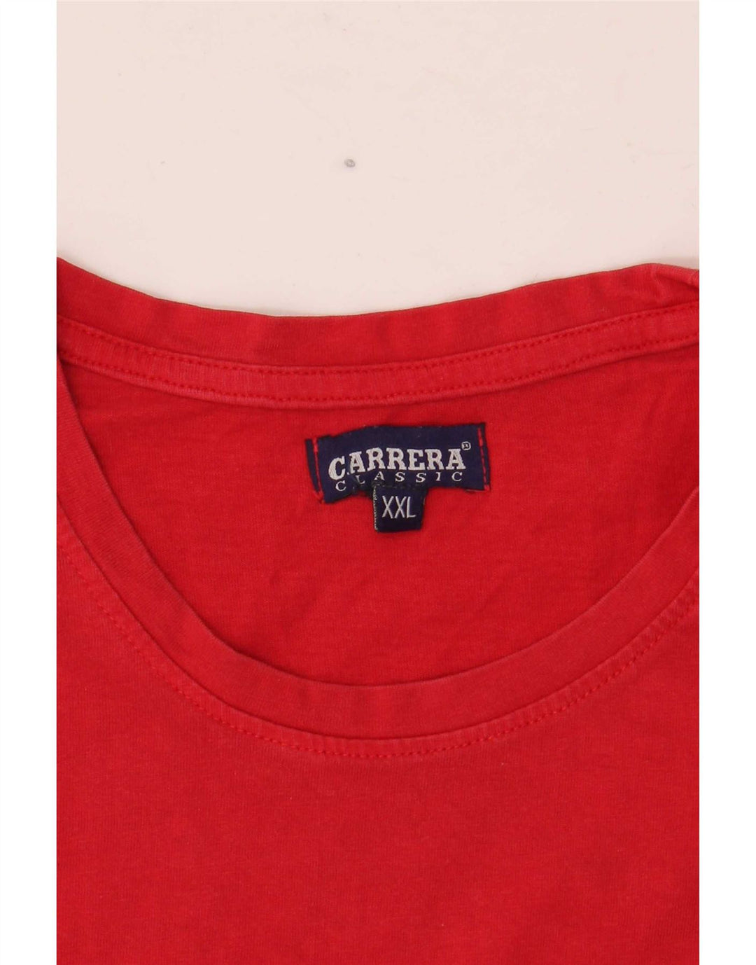 Мужская футболка с рисунком Carrera 2XL, красный хлопок