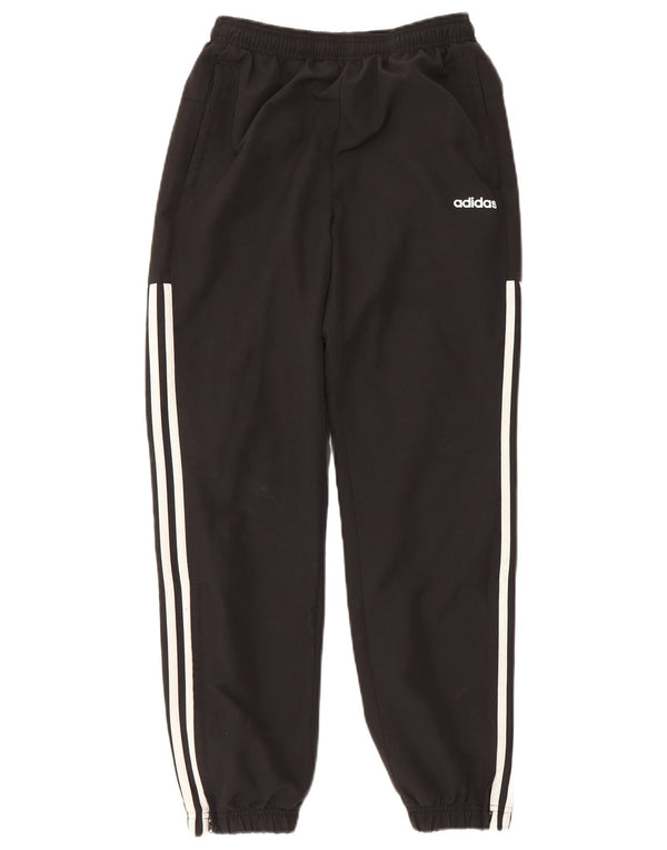 Спортивный костюм Adidas для мальчиков, брюки для бега, 13-14 лет, черный полиэстер
