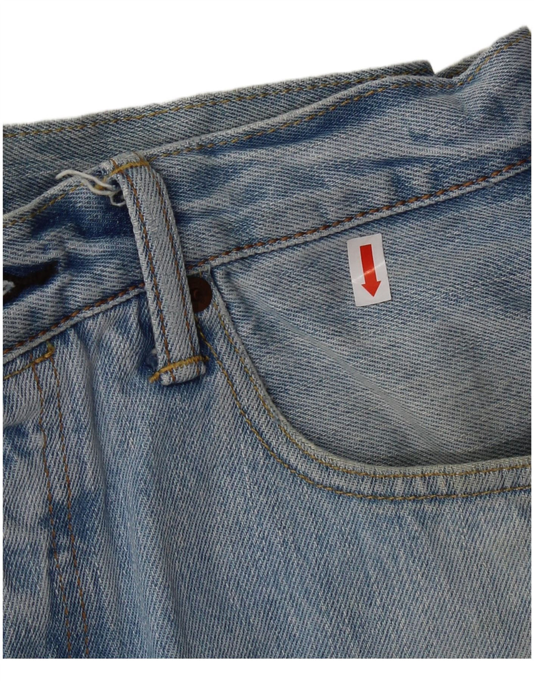 Мужские прямые джинсы Levi's 501 W32 L30 синие, хлопок