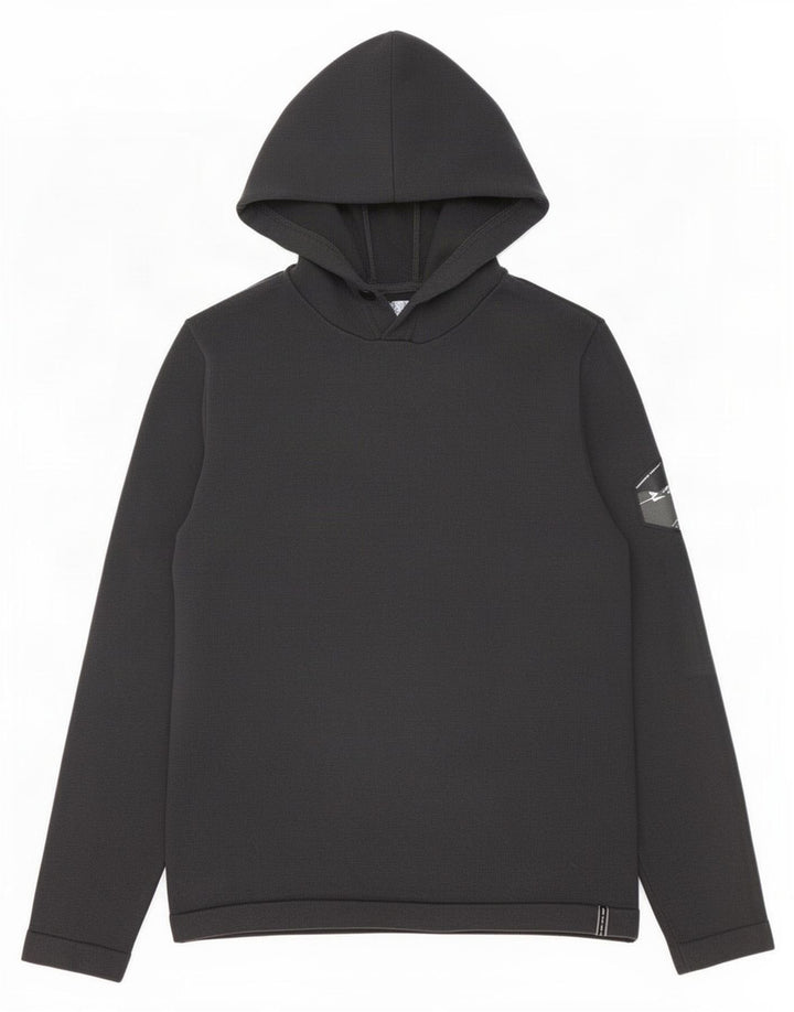 Мужской джемпер с капюшоном Jack & Jones, маленький серый, хлопковый