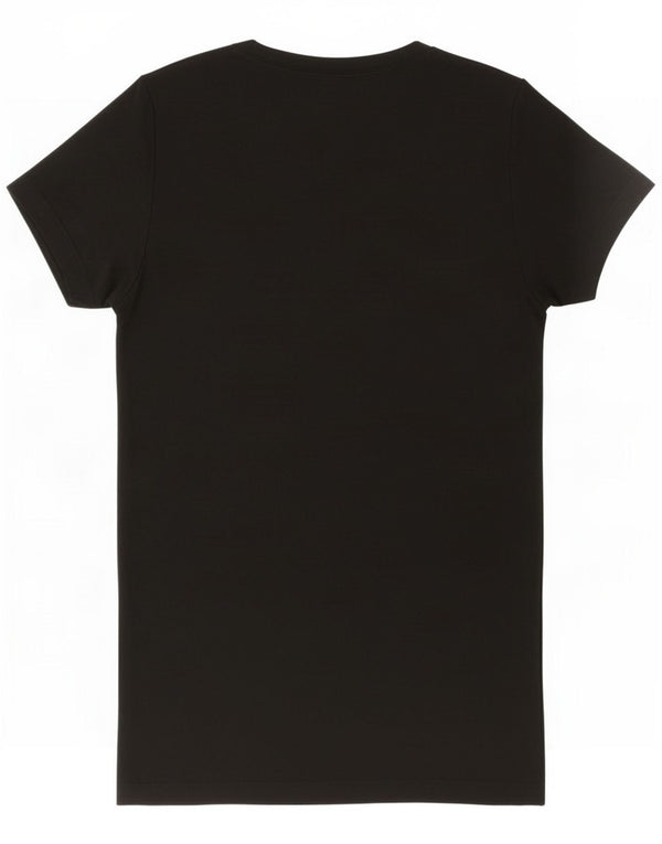 Женская свободная футболка Nike Dri Fit UK 6 XS, черный хлопок