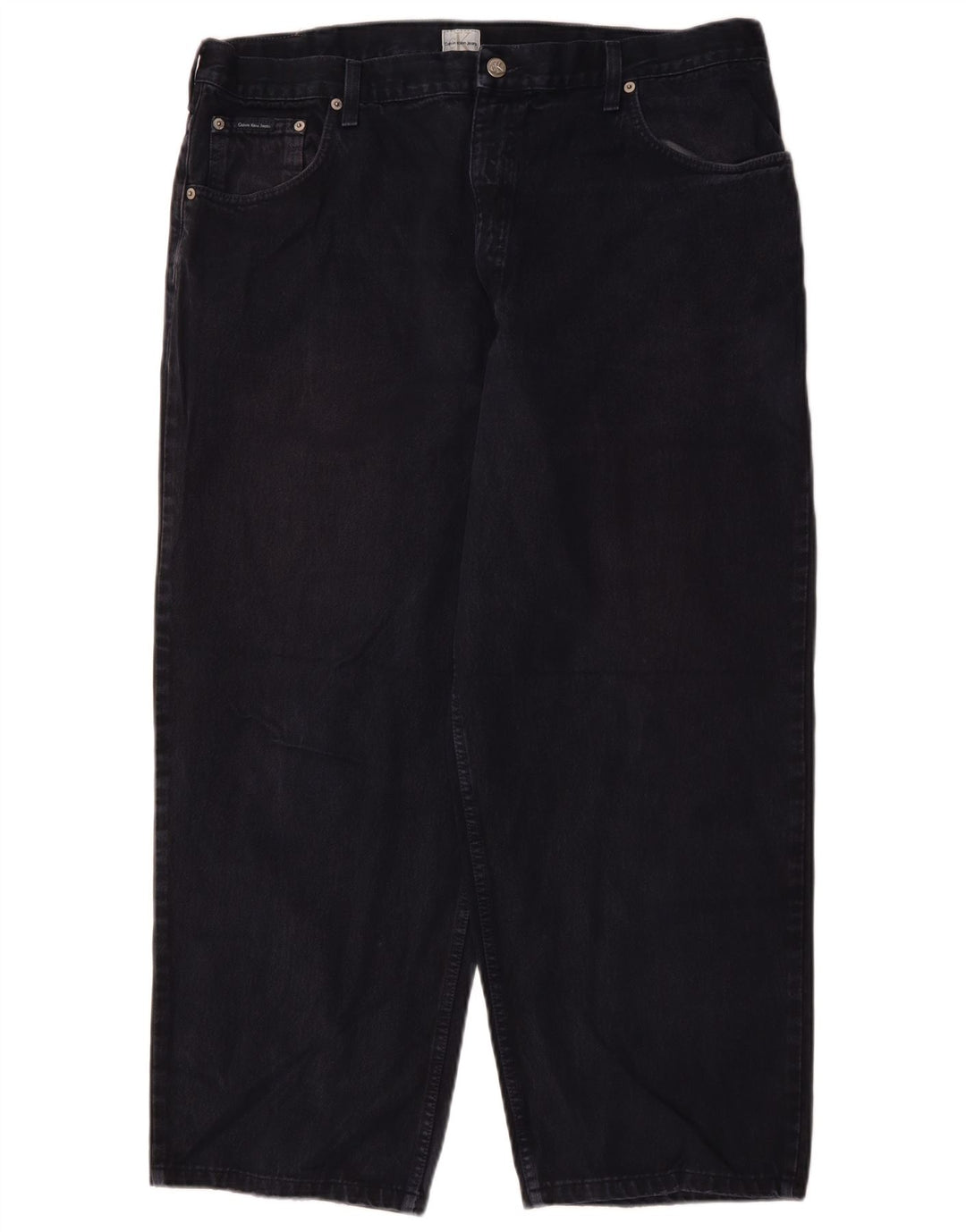 Мужские свободные джинсы CALVIN KLEIN W40 L27, темно-синий, хлопок