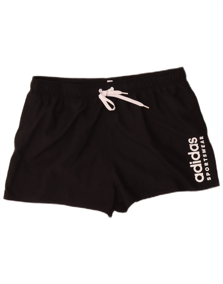 Мужские спортивные шорты Adidas с рисунком XL, черные