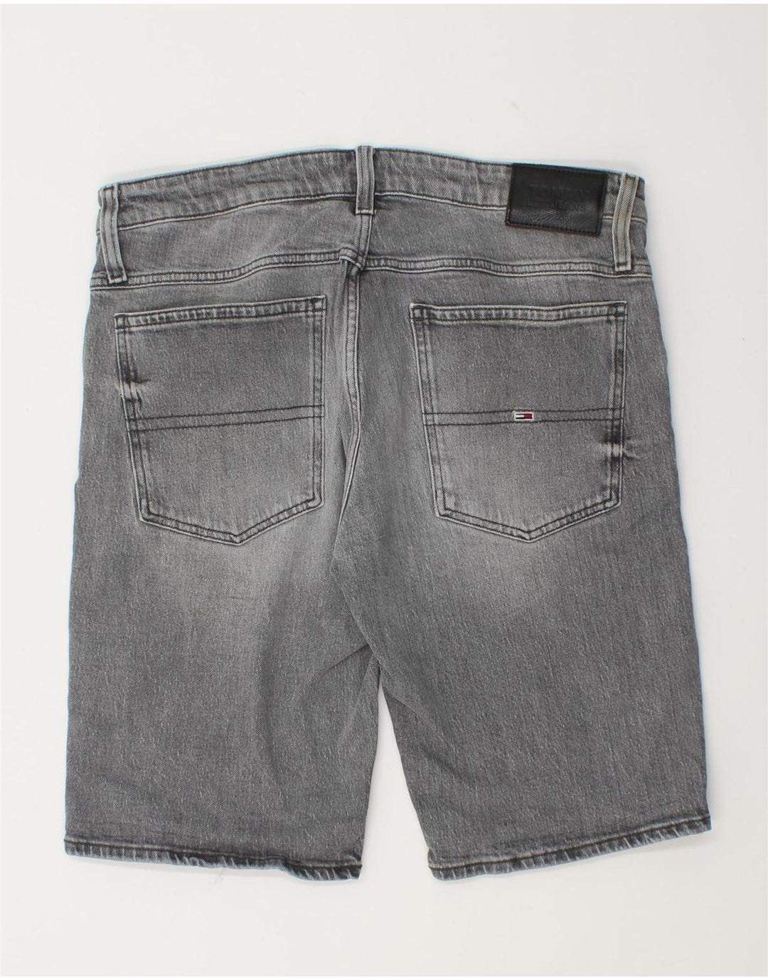 Мужские джинсовые шорты Tommy Hilfiger W36, большие серые, хлопок