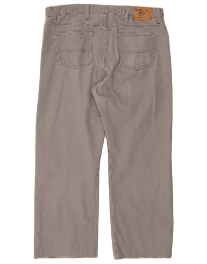 Мужские прямые джинсы Marks & Spencer Blue Harbour W38 L33 серые, хлопок