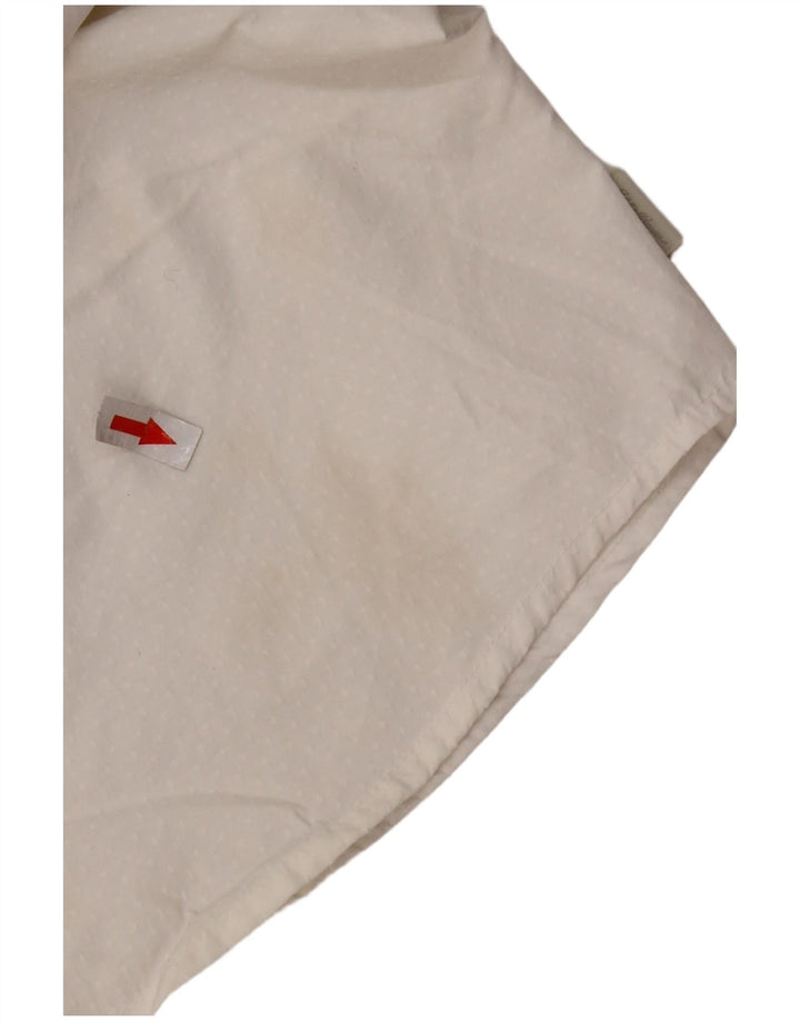 Женская блузка-рубашка EDDIE BAUER UK 10, маленькая, нейлон в белые пятна