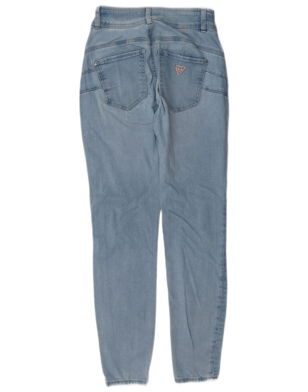 Женские джинсы скинни Guess W26 L30, синие, хлопок