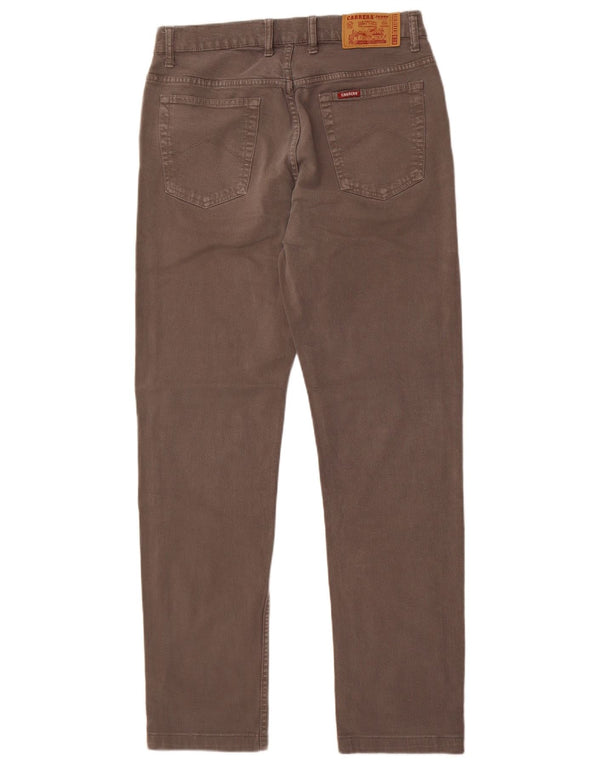 Carrera Mens 700 Straight Casual Брюки IT 48 Medium W30 L32 Серые хлопковые