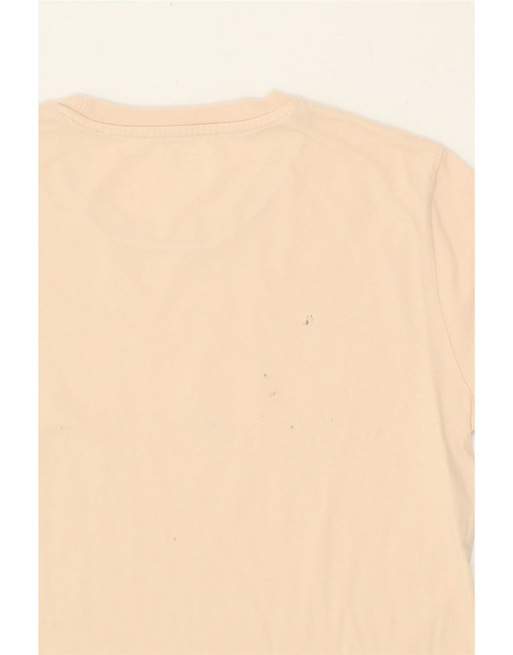 LEVI'S Mens Graphic T-Shirt Top Small Beige Cotton Vintage Levi's and Second-Hand Levi's from Messina Hembry 