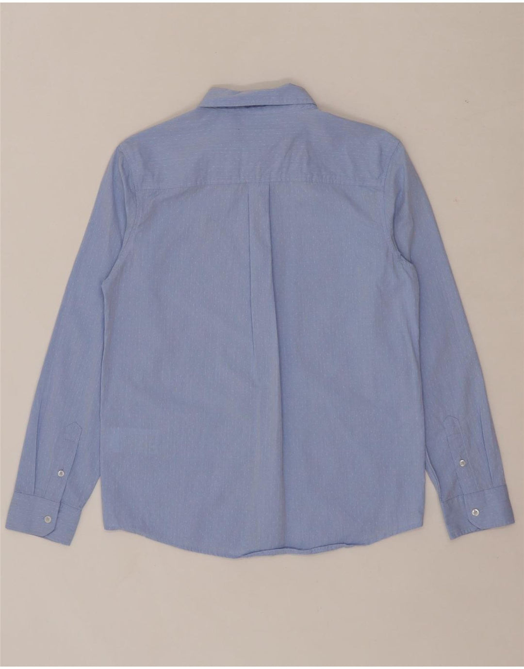 BENETTON Boys Shirt 11-12 Years 2XL Blue Cotton Vintage Benetton and Second-Hand Benetton from Messina Hembry 