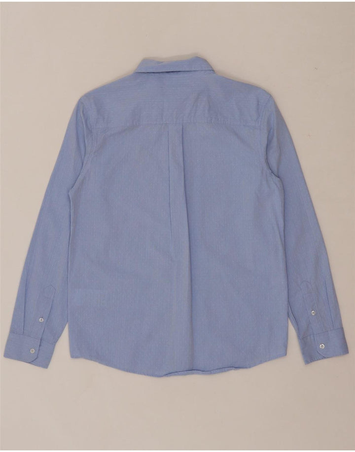 BENETTON Boys Shirt 11-12 Years 2XL Blue Cotton Vintage Benetton and Second-Hand Benetton from Messina Hembry 