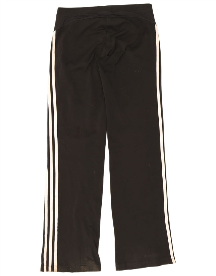 Женские леггинсы Adidas UK 10, маленькие черные из полиэстера