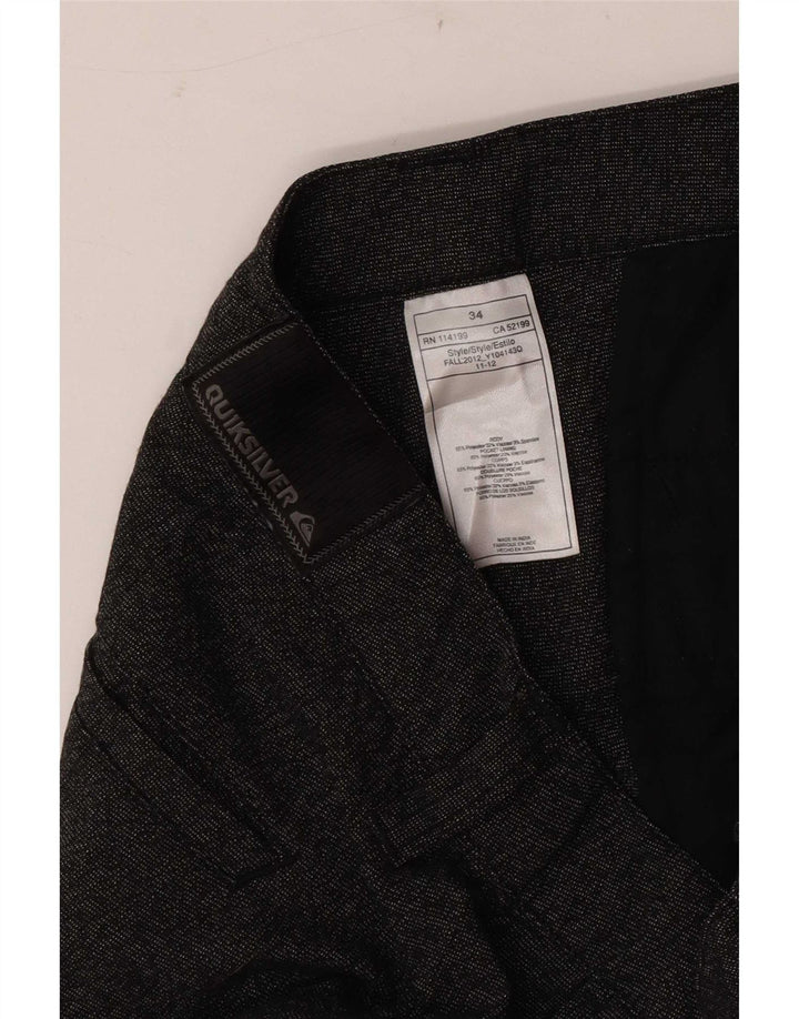Мужские шорты карго Quiksilver Zathan W34, большие серые, полиэстер