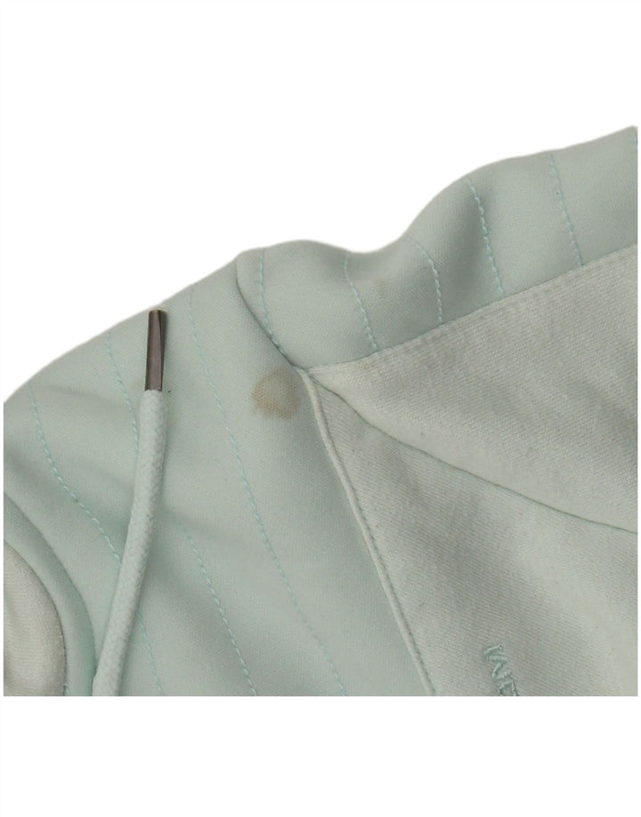 Женский джемпер с капюшоном VOLCOM на молнии, Великобритания 12, средний зеленый хлопок