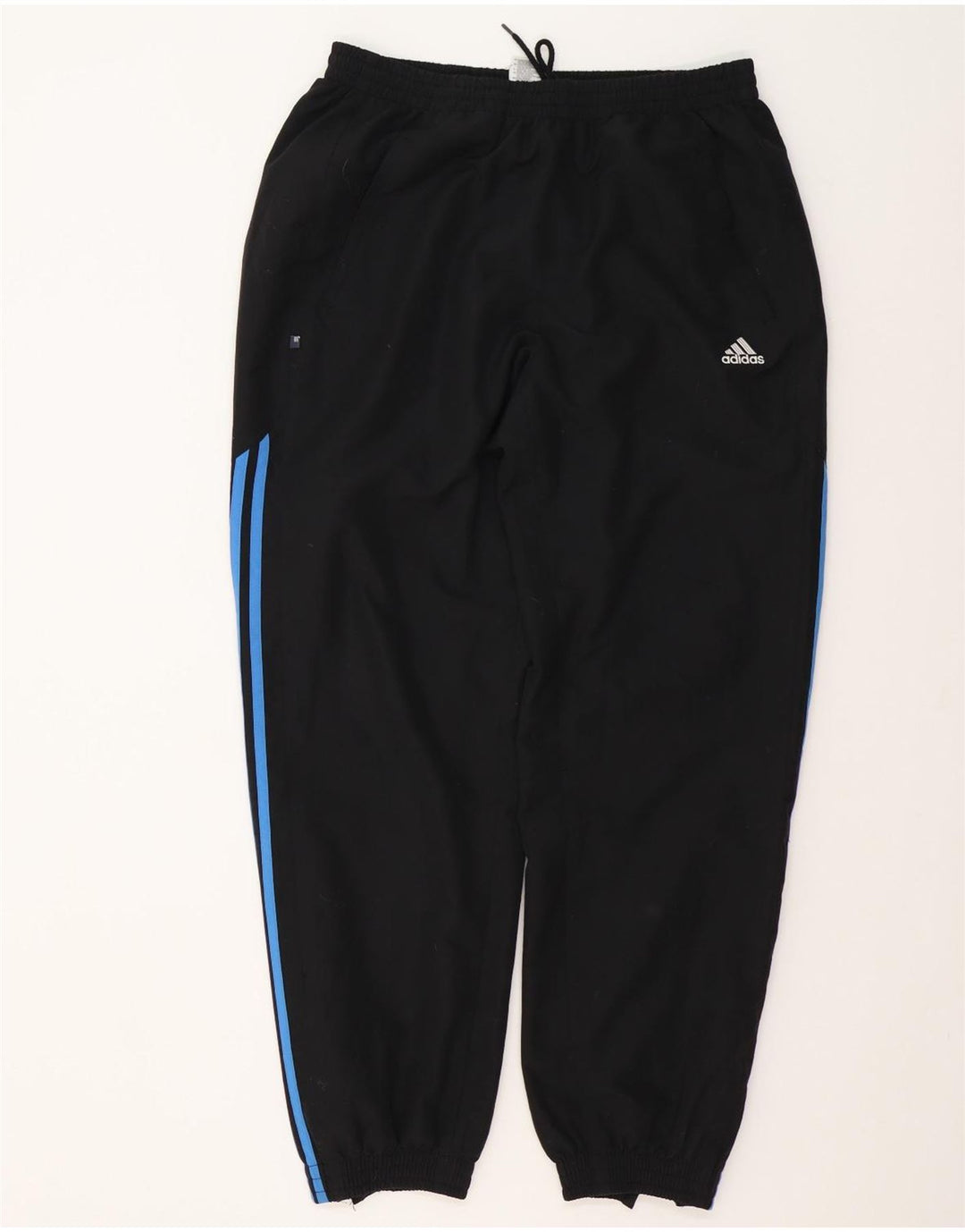 Adidas Мужские спортивные брюки Джоггеры Большой черный полиэстер