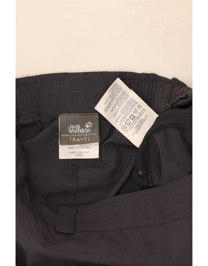 Женские шорты карго Jack Wolfskin Medium W28 L6 Серые из полиэстера