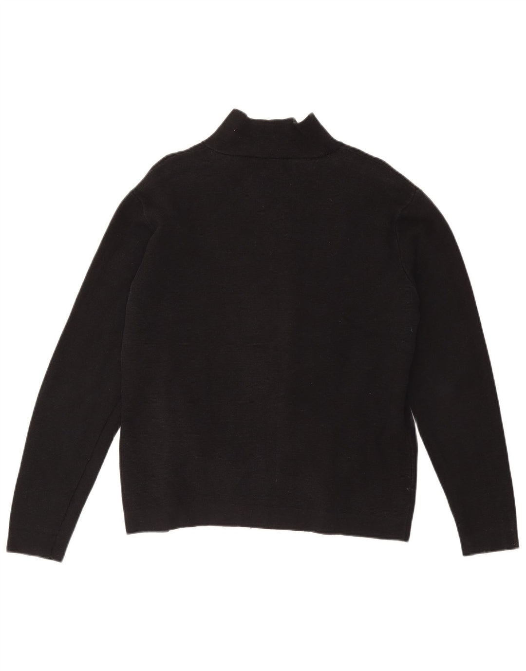 Мужской кардиган Zara, большой черный хлопковый свитер