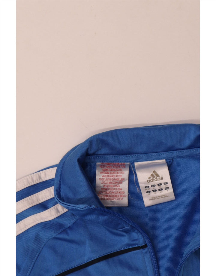 Спортивный костюм Adidas для мальчиков 11-12 лет, синий полиэстер