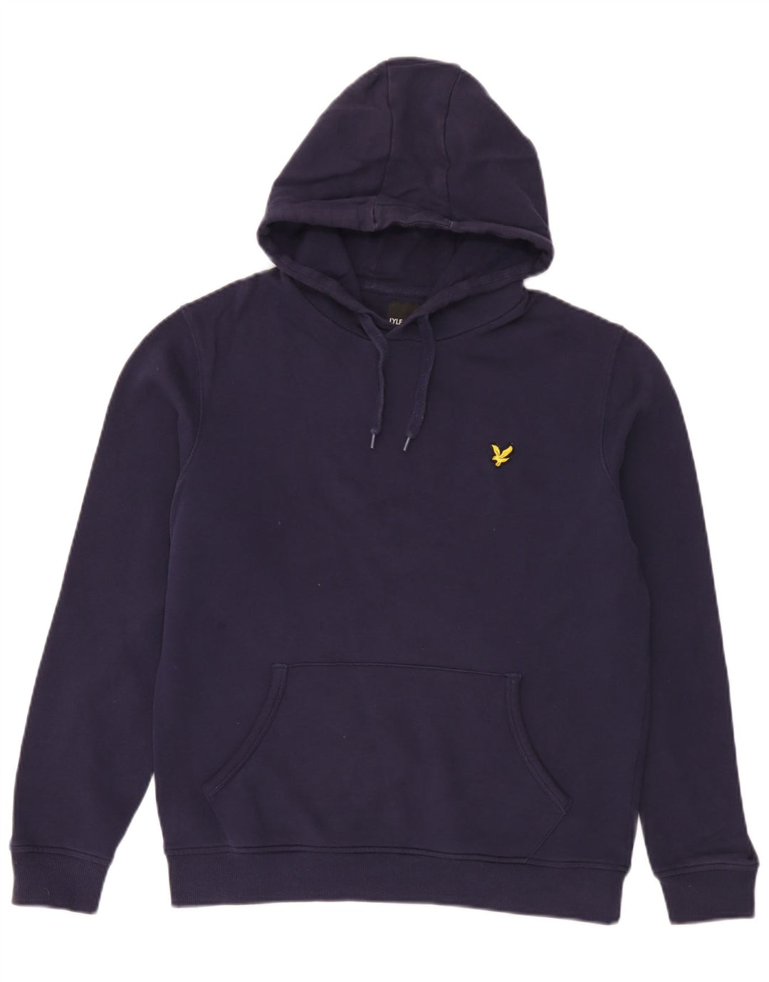 Мужской джемпер с капюшоном Lyle & Scott, средний темно-синий, хлопок