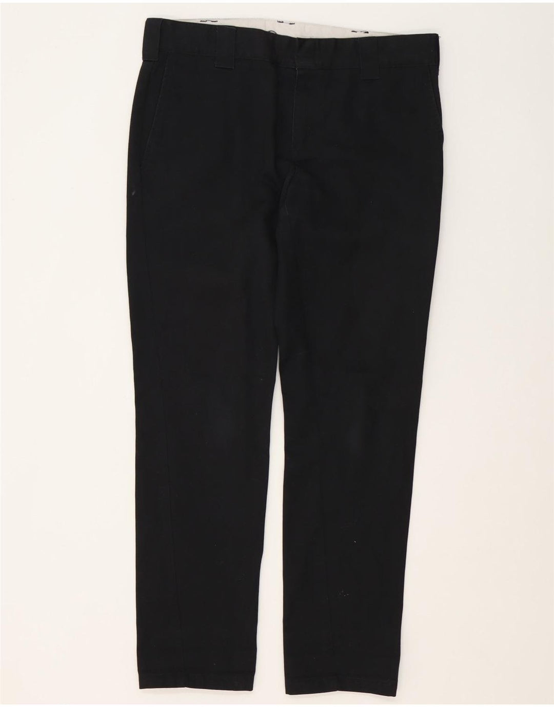 Мужские брюки-чиносы Dickies Slim Fit W33 L32, черный полиэстер