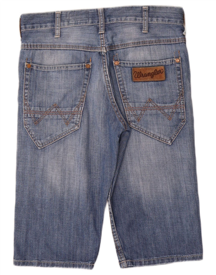 Мужские джинсовые шорты WRANGLER Norton W29, маленькие синие, хлопок