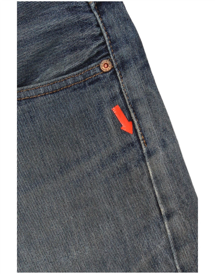 Мужские прямые джинсы Levi's 505 W33 L30, синий хлопок