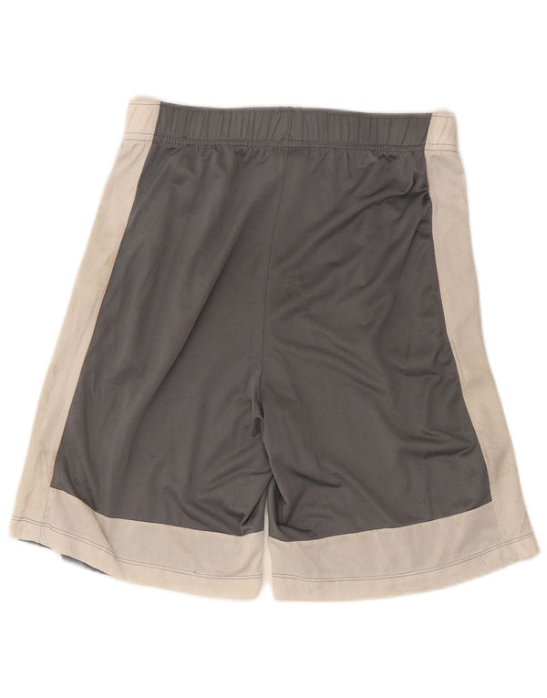 Спортивные шорты Nike Dri Fit с графическим рисунком для мальчиков, 13–14 лет, XL, серые цветные блоки