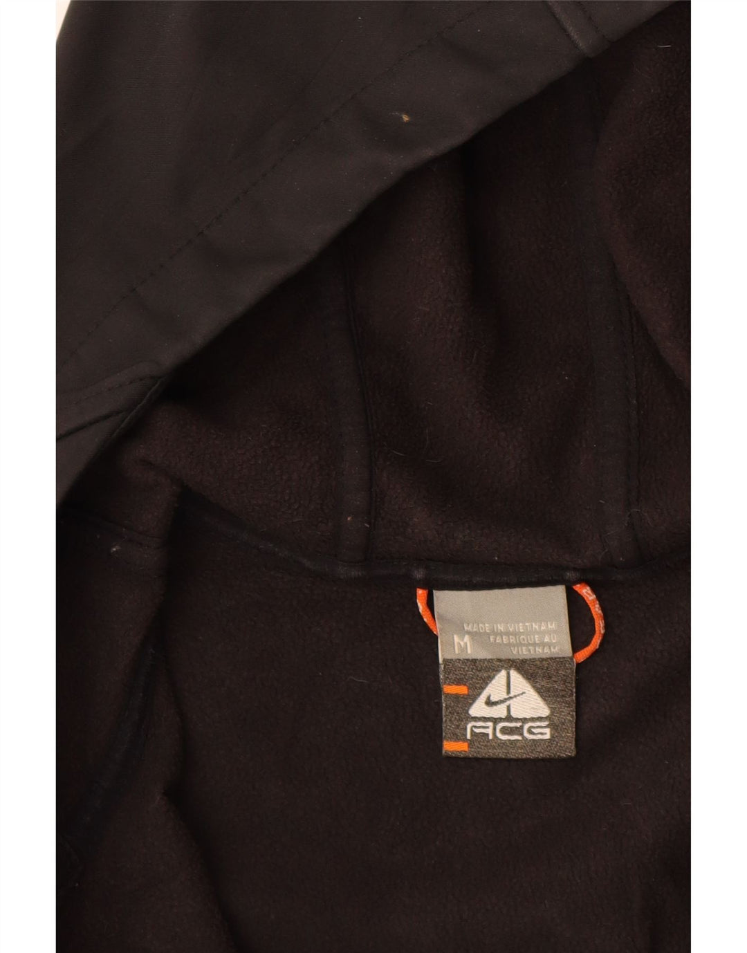 Женская ветровка с капюшоном NIKE UK 12, средний черный полиэстер